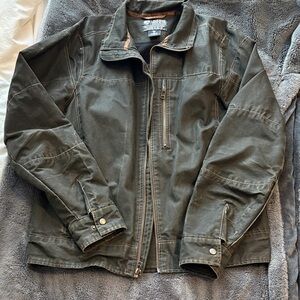 EUC Men’s Kühl Burr Jacket in Distressed Gunmetal size M